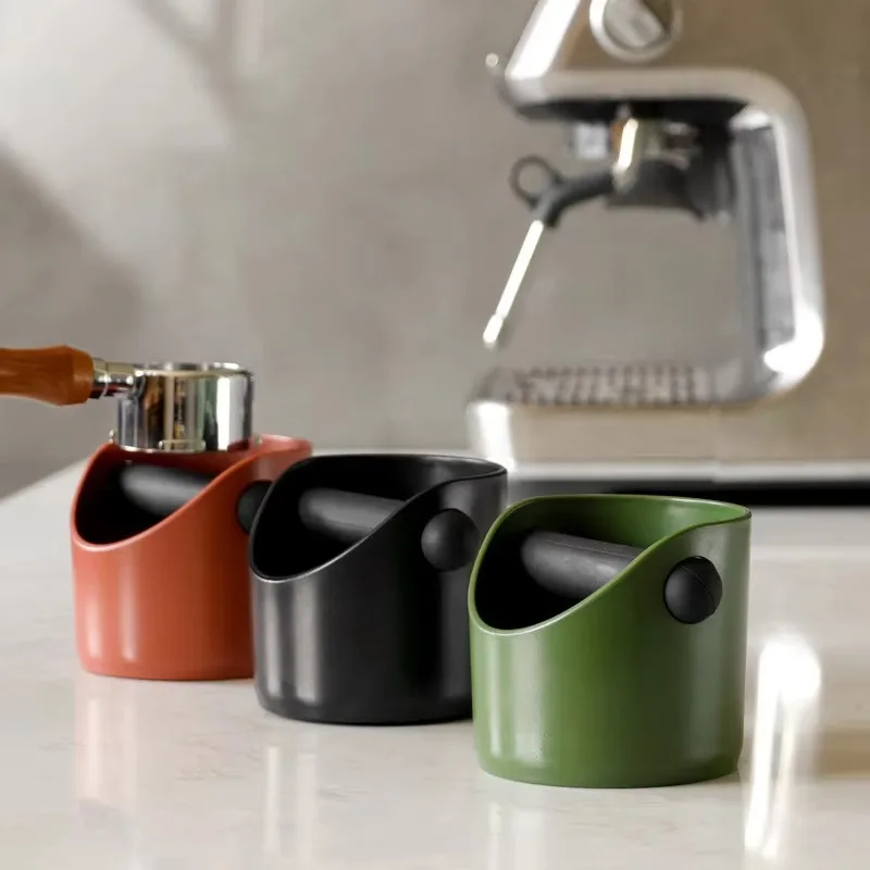 Espresso Knock Box Barista Style Coffee Grounds Container Removable Rod Non-Slip Base Easy Clean for Home CafeCoffee Accessories
