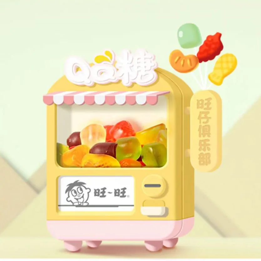 Kawaii Hot Wangzai Snack Club Machine Serie Actie Figuur Speelgoed Pop Wangwang Figuren Auto Decoratie Ornamenten Geschenken Voor Kinderen