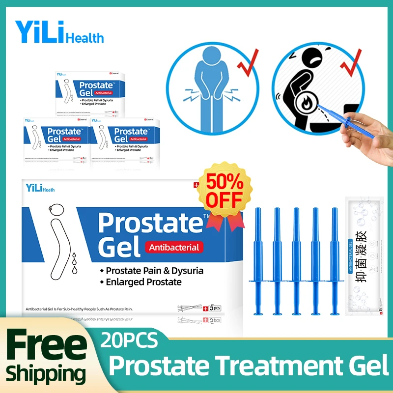 

Prostate Treatment Medicine Care Gel 10/21pcs Relieve Prostatic Urethritis Urgency To Urinate CFDA Approve Prostatitis Medical