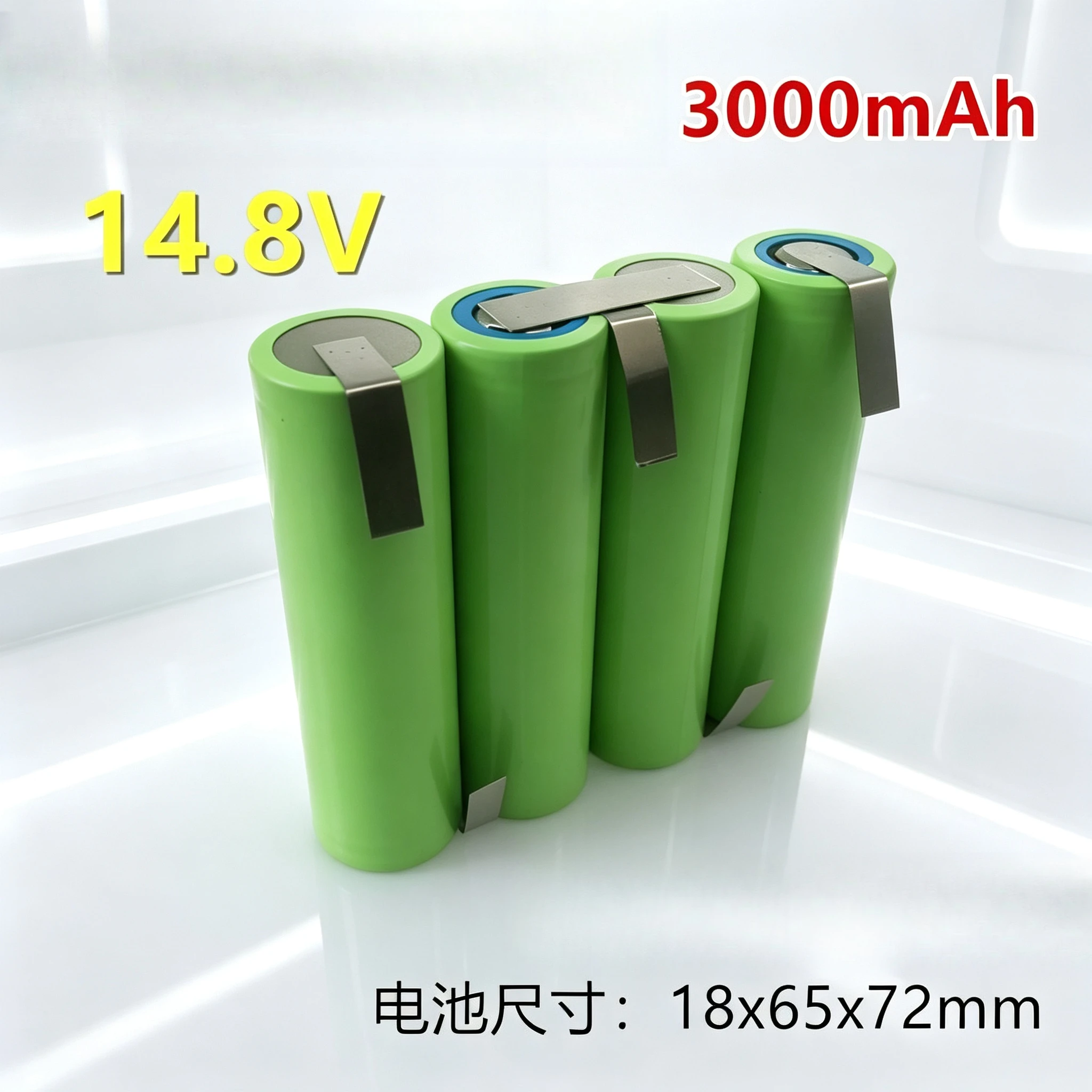 For 18650 Rechargeable Battery Large Capacity 14.4V 14.8V Drill Sweeper Drone