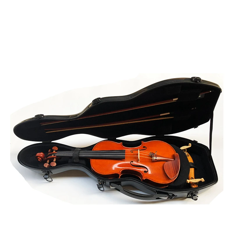 Violin Case Bag, Top Grade, 4/4, Stving Varnish, Fiberglass, FRP, Waterproof, Shockproof Backpack, Violin Parts