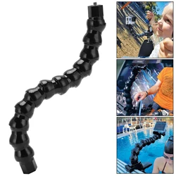Monopod Gooseneck Jaws Gooseneck Jaws FLW 265 Flexible Monopod Gooseneck Jaws Mount 1/4in Screw Holes to 1/4in Screw 12 Section