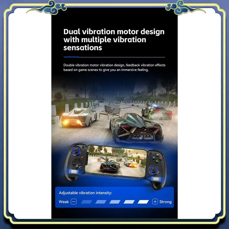 

Portable D10 Stretch Gamepad For Delta PS4 Android IOS Tablet Switchxbox 400Mah Multi-Function Streaming Joystick