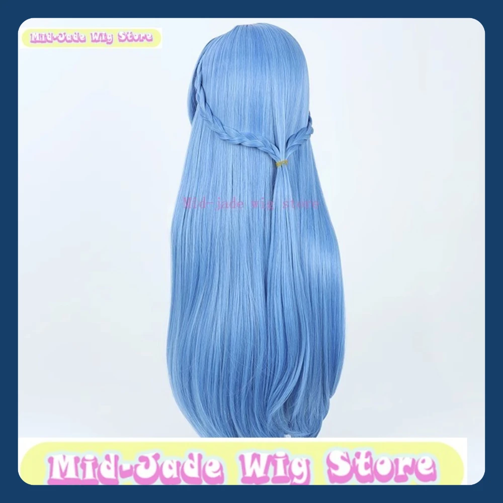 Mid-jade Pruik Winkel Godin Van Overwinning: Nikke Helm Cosplay Pruik Anime Spel Rollenspel Halloween Kostuum Rekwisieten Synthetisch haar