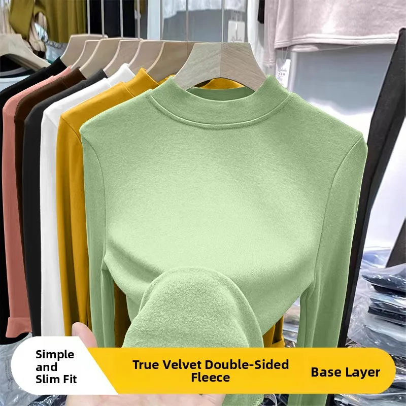 Dwustronna Kamera Mid-Ne Piękna Podstawa irt Damska Nowość Jesień Zima 2024 Ekskluzywna Sensacja Super Przystojna Inne...