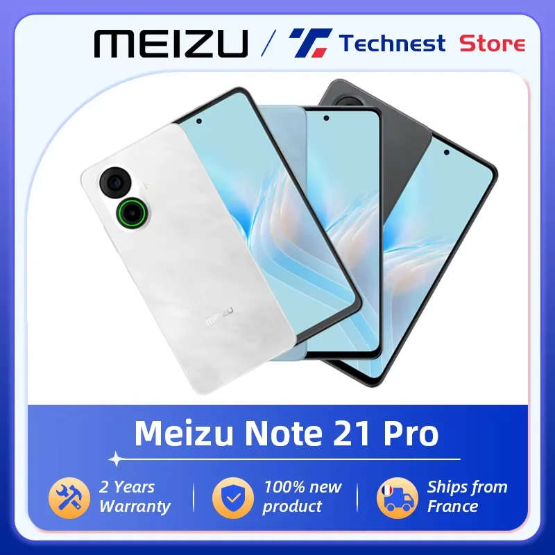 Global Version Meizu Note 21 Pro Smartphone 64MP Main Rear Camera 5000mAh Battery 6.78