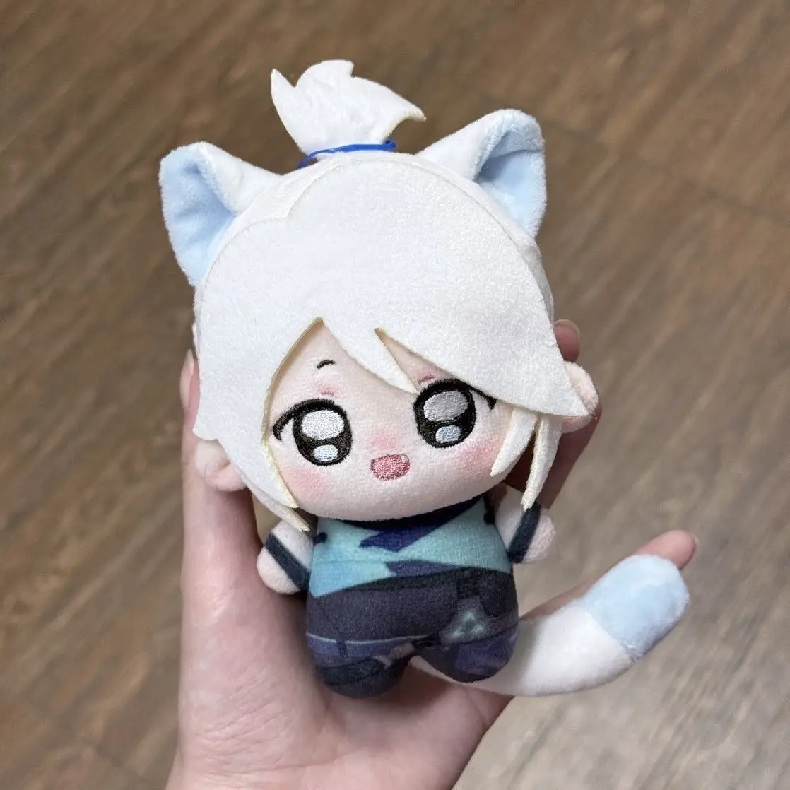 10 センチメートルミニ人形ゲームヴァロラントクローブ愛らしいぬいぐるみプリントヒトデボディペンダントコスプレキーホルダーおもちゃバックパック装飾品ギフト