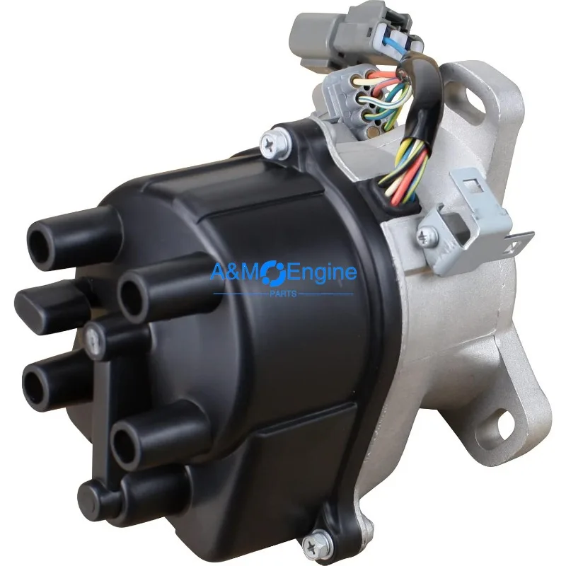 Ignition Distributor Compatible with 1992-1995 Honda Civic Del Sol 1.5L TD-41U TD-47U 30100-P06-A02 OBD1 OEM Fit DTD41-SS
