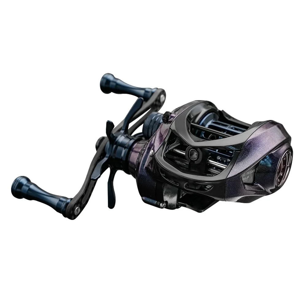 Ultra Light Carbon Baitcasting Reel Drag Alarm System 6BB Magnetic Brake Reel Fishing Tackle Accessories