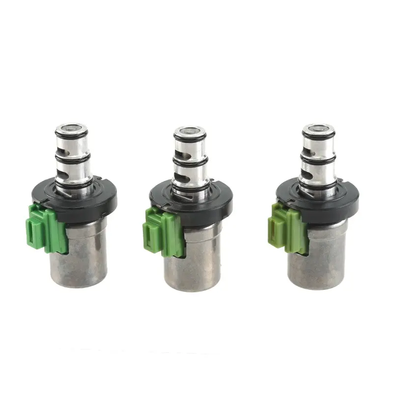 STPAT 6pcs Car Transmission Shift Solenoid Set 4F27E 48420K-R ABS Metal Replacement for Mazda 2 3 5 6 CX-7 MPV