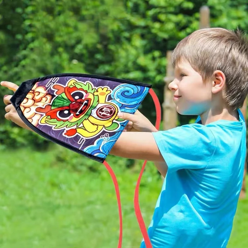 Catapulta pipa voando brinquedos ao ar livre para crianças pipas tecido de náilon jogos de jardim novos brinquedos kite string esportes-loisure pipa surf koi