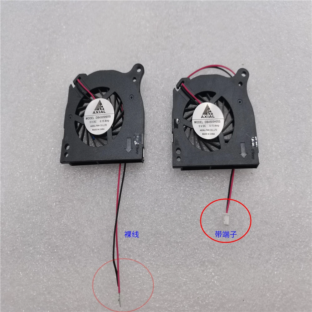 

For DB4505H05S AXIAL 5V 0.15A 4505 45X45X5MM Laptop CPU Cooling Fan