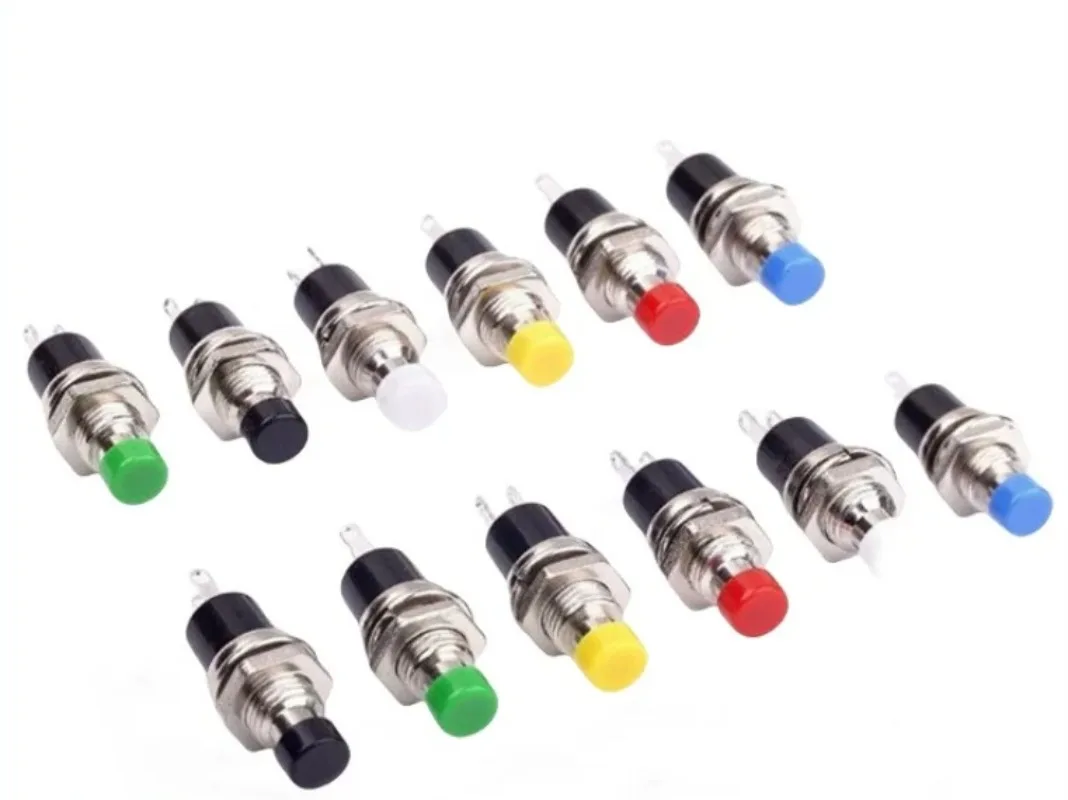 For PBS-110 Momentary Push Button Switch, Self-Reset 6mm/7mm Normally Open