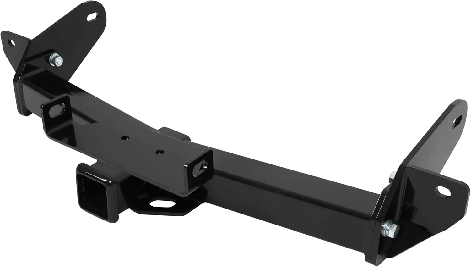 Trailer Towing for Lincoln Mark LT & Ford F150, Metal, Black, 2-Inch Square Receiver, Powder Coated, Replace for 13360