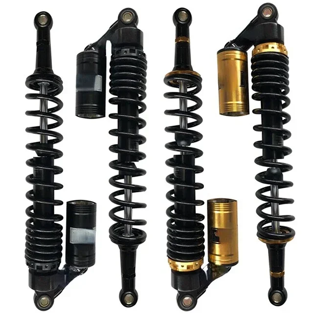 Motorcycle parts 375MM/400mm/440mm/450mm air shock absorber rear suspension