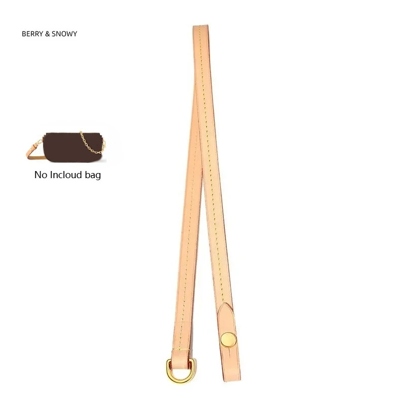 

Berry & Snowy DIY Роскошный ремешок-цепочка из натуральной кожи Vachetta, замена дизайнерской сумки LVY, аксессуар