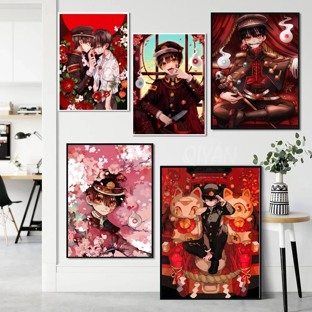 Toilet-bound Hanako-kun Japan Anime Poster Paper Print Home Living Room Bedroom Bar Restaurant Cafe Art Painting Decor