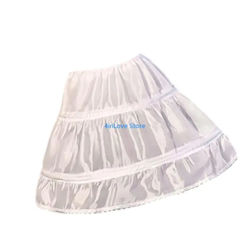 تنورة T4MD لحفلات الأطفال مقاس 35 سم بإطار فولاذي مرن لدعم التنورة المسامية