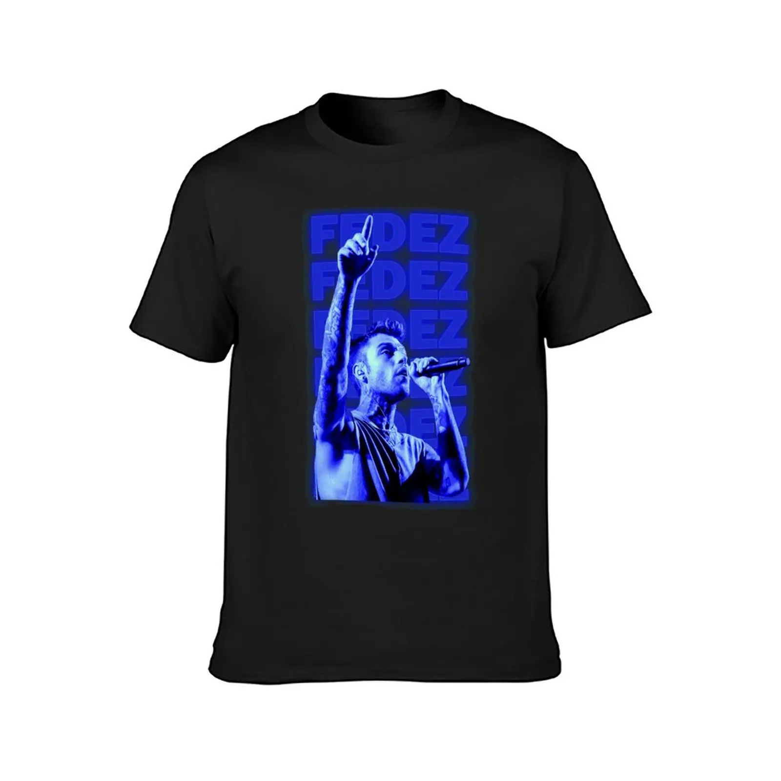 Fedez Artwork T-Shirt tops Blouse customs workout shirts for men