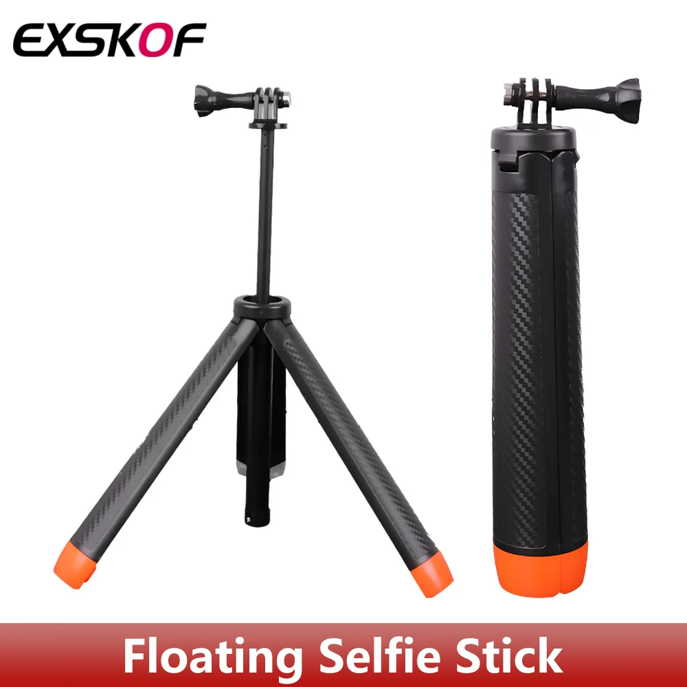 Floating Selfie Stick Waterproof Pole Monopod Hand Grip Tripod for GoPro Hero 13 12 11 10 9 8 Insta360 X4 DJI OSMO Action Camera