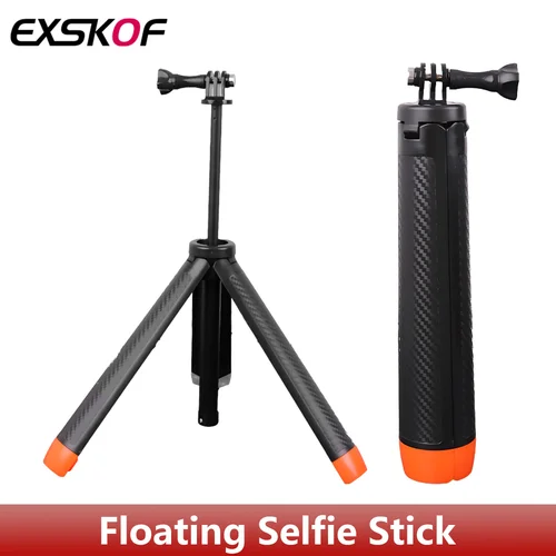 플로팅 셀카봉 방수 폴 모노포드 핸드 그립 삼각대, 고프로 히어로 13 12 11 10 9 8 Insta360 X4 DJI OSMO 액션 카메라용 