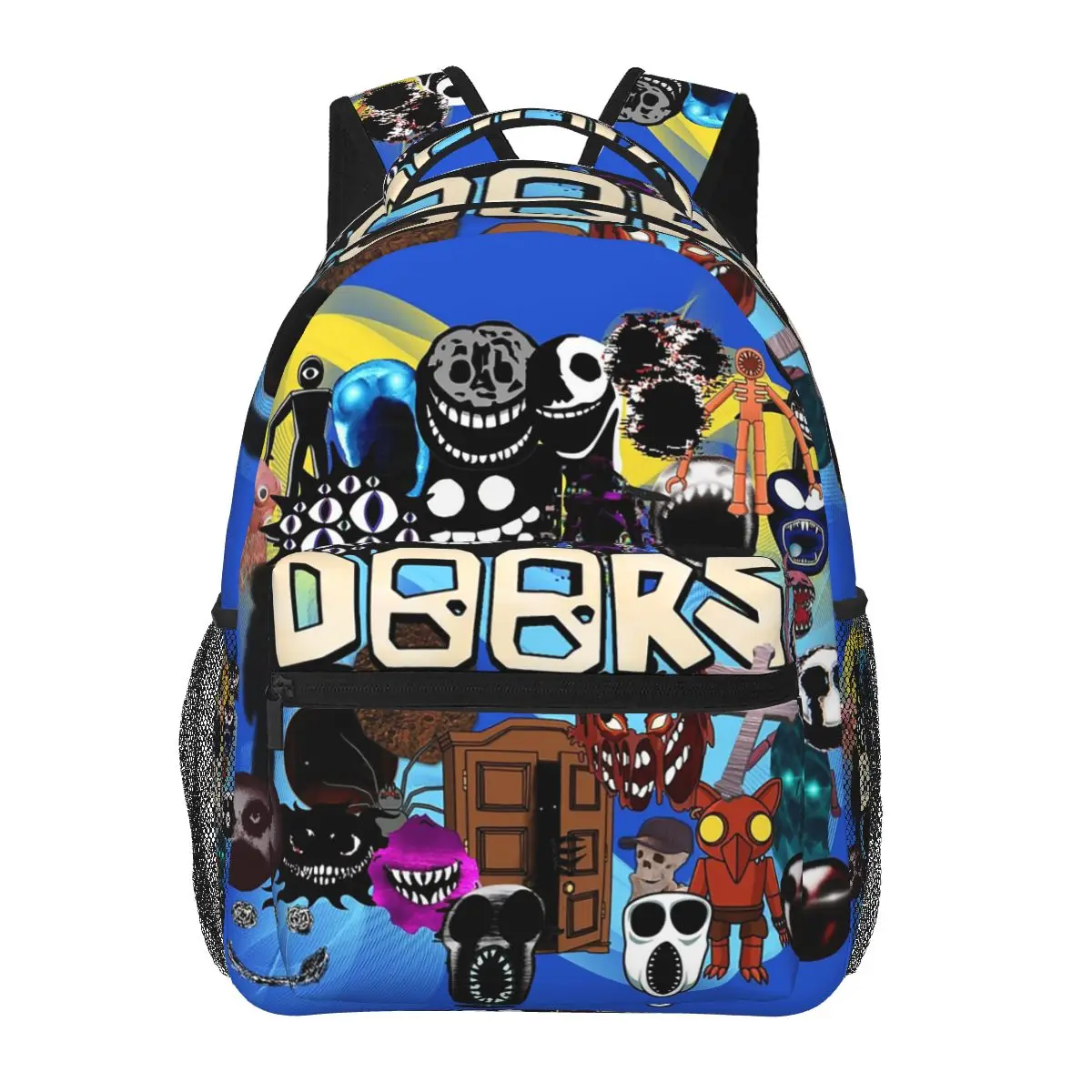 Doors All The Entities New Doors Game Update Backpacks Boys Girls Bookbag Students School Bags Travel Rucksack Shoulder Bag