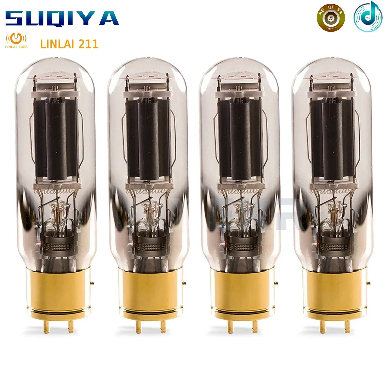 

SUQIYA-LINLAI 211 Vacuum Tube Replaces 211-TA WE211 211-DG 211-T 211-TII E-211 HIFI Audio Valve Tube Amp Matched Quad DONDWEN