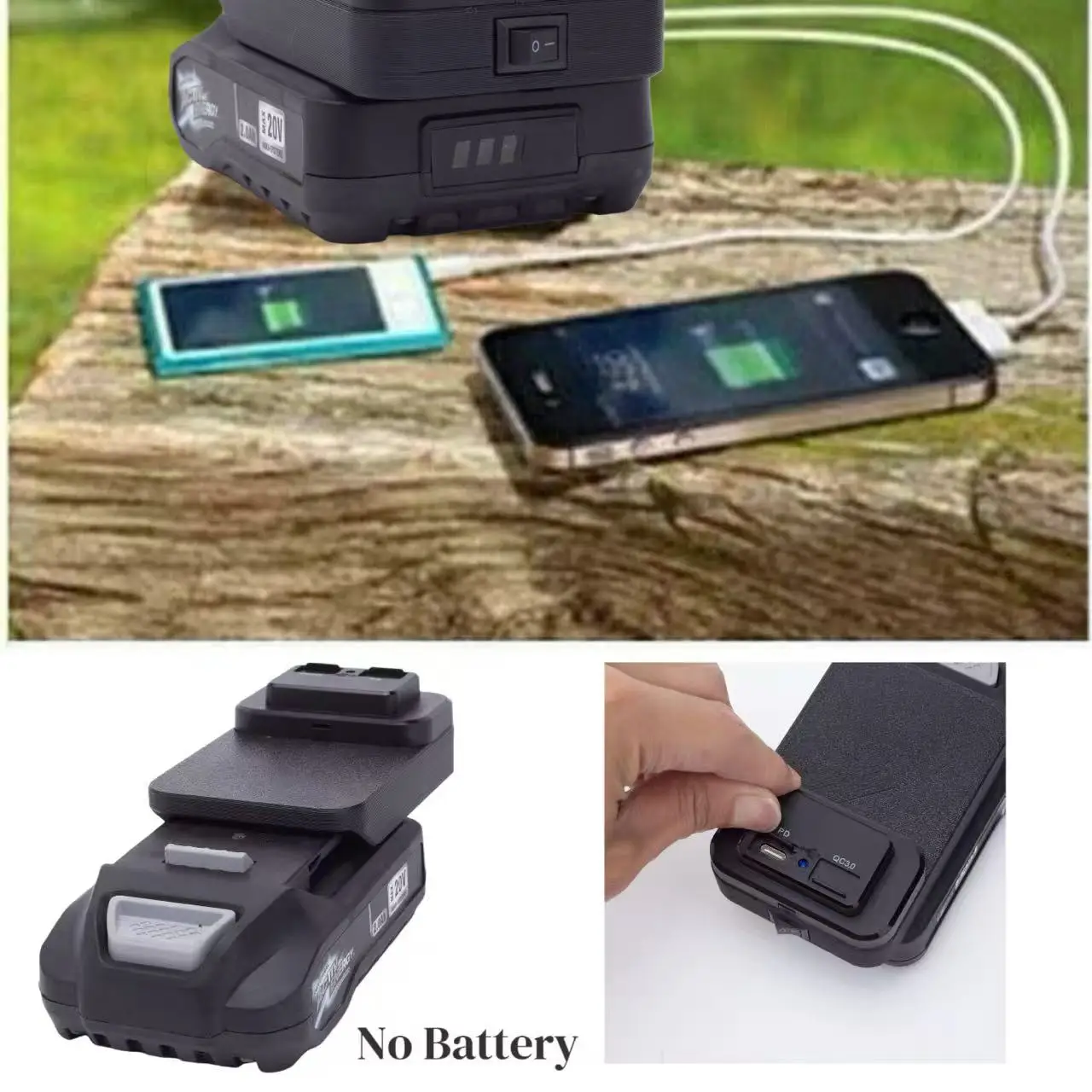 

Для Aldi Ferrex Activ Energy литий-ионный аккумулятор PD USB Type C выход быстрое зарядное устройство выход зарядное устройство адаптер