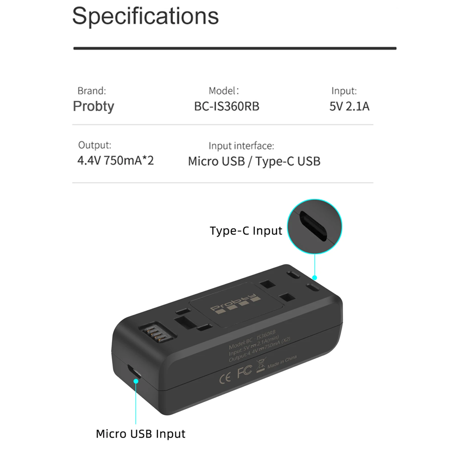 Fast Charge Hub For Insta360 ONE R RS Battery Dual Charger for Insta 360 ONE R RS Camera Battery Base Charger