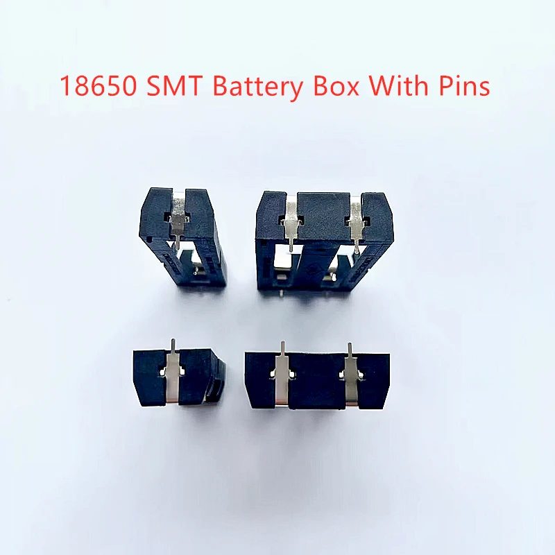 10/20PCS 18650 Battery Holder THM with Pins 18650 Battery Storage Box TBH-18650-1C-THM