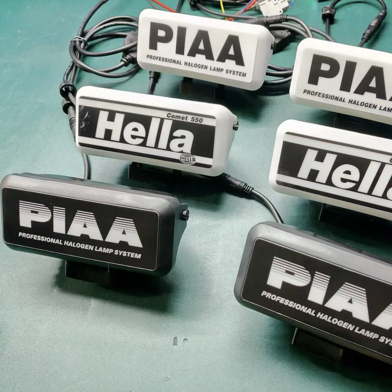 General For PIAA waterproof automatic flip-lid lamp, easy installation without damaging the surface, with a retro style