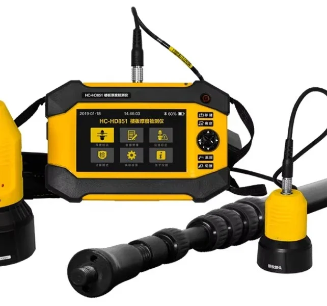 

Automatically Locks Detection Data HC-HD851 Floor Thickness 900mm Testing Equipment