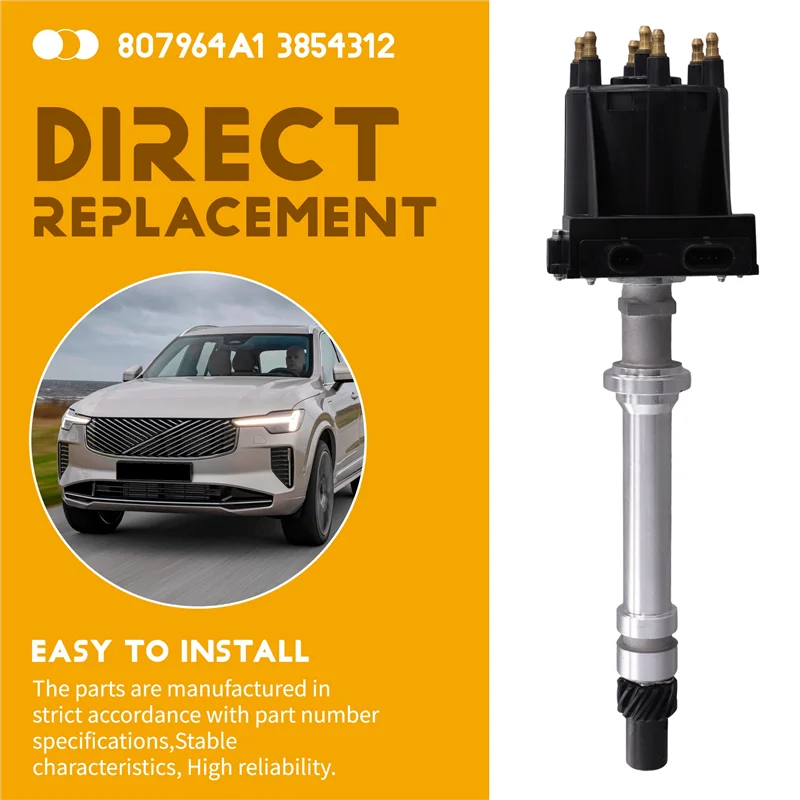 لفولفو بنتا 4.3 GL V6 الموزع 807964A1 3854312 استبدال نظام الإشعال جزء