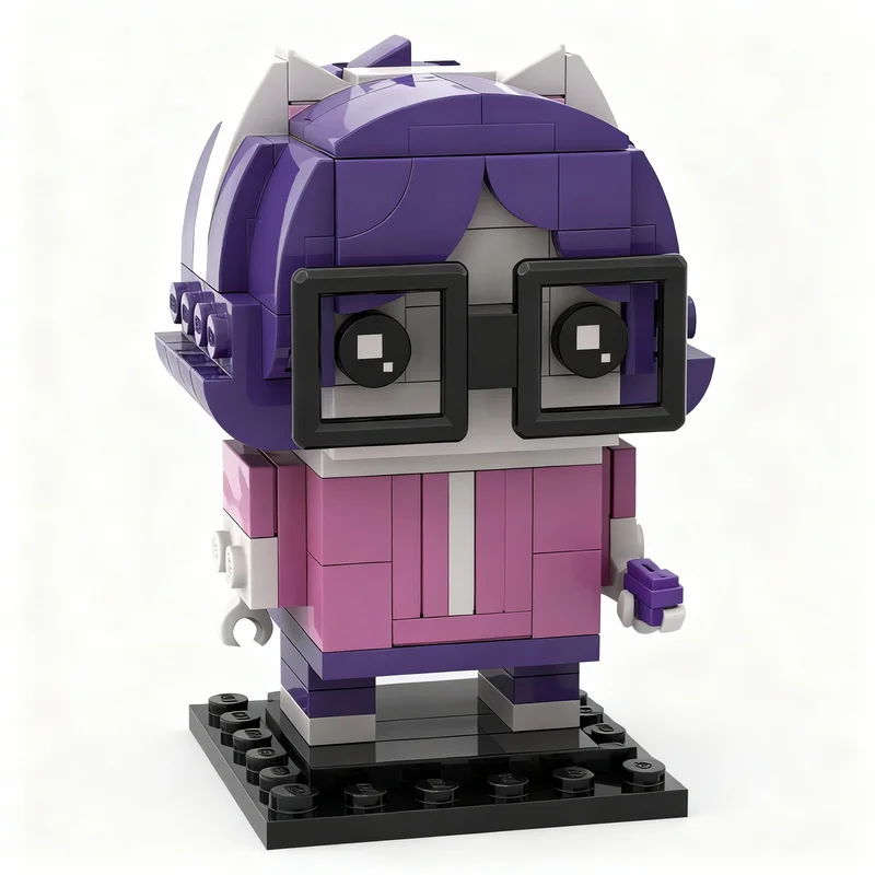 

142pcs MOC Brickheadz Technically Cute Model Building Blocks Construction Toy Christmas Gifts DIY Creative Idea Education Brick
