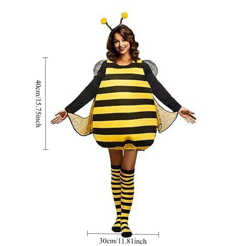 Disfraz de Abejorro para Fiesta de Carnaval, Disfraz de Mariquita para Adultos, Disfraz de COSPLAY