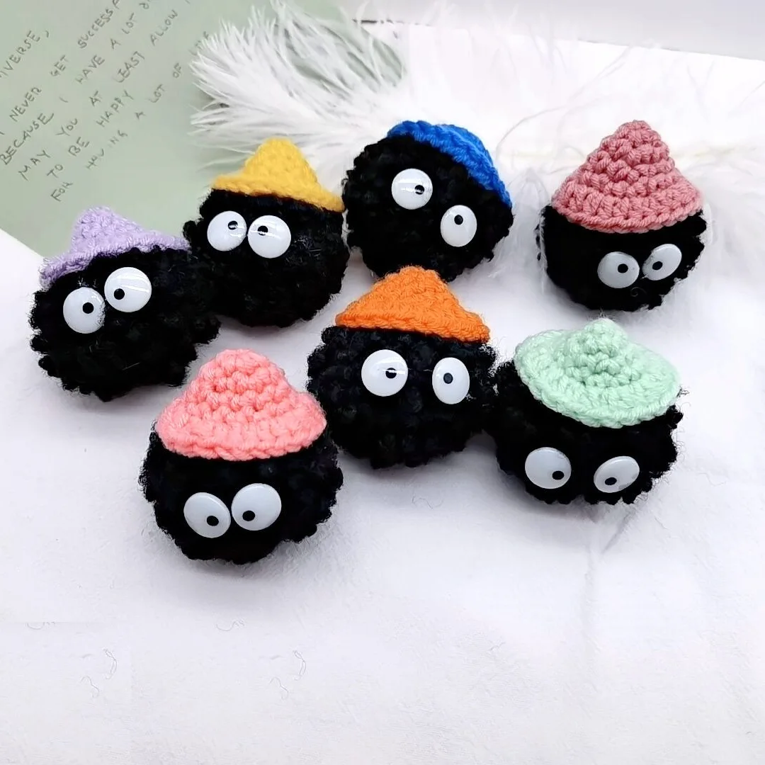 5PCS Small cinderblock keychain plush pendant Thousand and Thousand Girls cute schoolbag small charm cartoon dolls small gifts