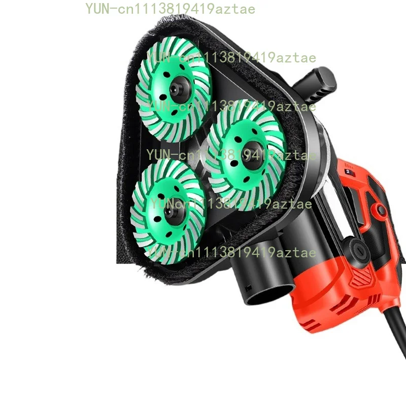 Industrial Dust-free Concrete Floor Grinder, Rough Planer Cement Floor Polishing Grinding Machine
