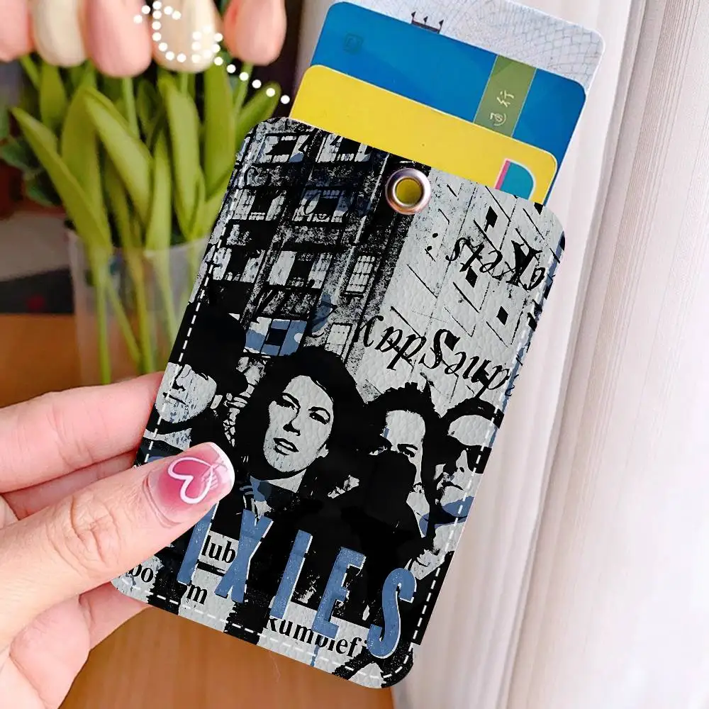 Rock Band P-Pixies Doolittle Access & Meal Card Holder Keychain Credit ID Bank Card Protective Case Keychain Pendant Fashion
