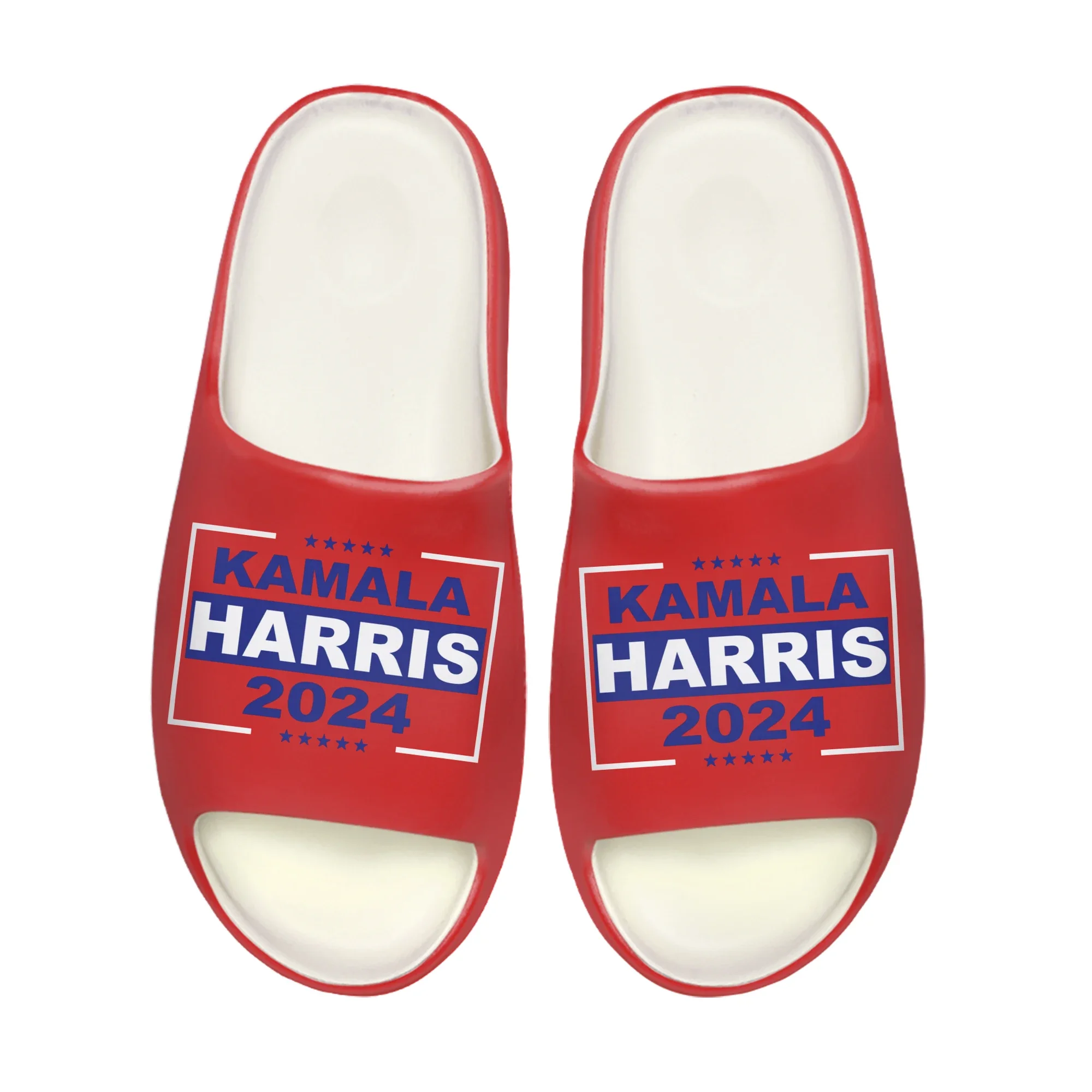 

Kamala Devi Harris 2024 I'm Speaking Soft Sole Sllipers Home Clogs Step on Shoes Mens Womens Teenager Custom on Shit Sandals