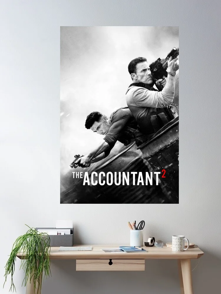

10Style Choose The Accountant 2 Movie Canvas POSTER ,Home Decor Wall art painting