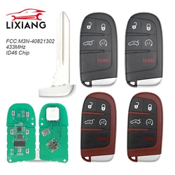 LIXIANG Smart Remote Car Key 433MHz ID46 For Chrysler 300C Dodge Charger Journey Challenge Dart Durango Jeep FCC:M3N-40821302