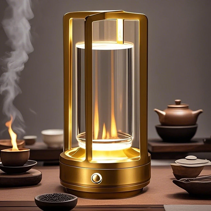 Led Crystal Table L… - image