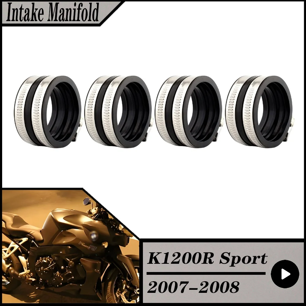 FOR BMW K1200R K1200 R K 1200 R 2007-2008 Motorcycle Carburetor Adapter Inlet Intake Pipe