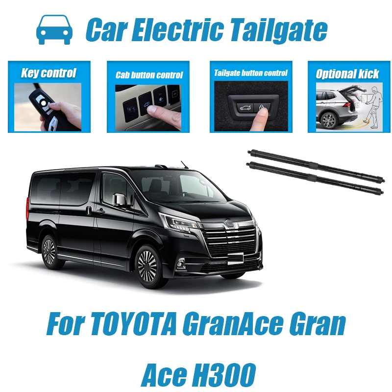 

Car Power Trunk Lift Electric Hatch Tailgate Strut Auto Rear Door Actuator For TOYOTA GranAce Gran Ace H300 Silently