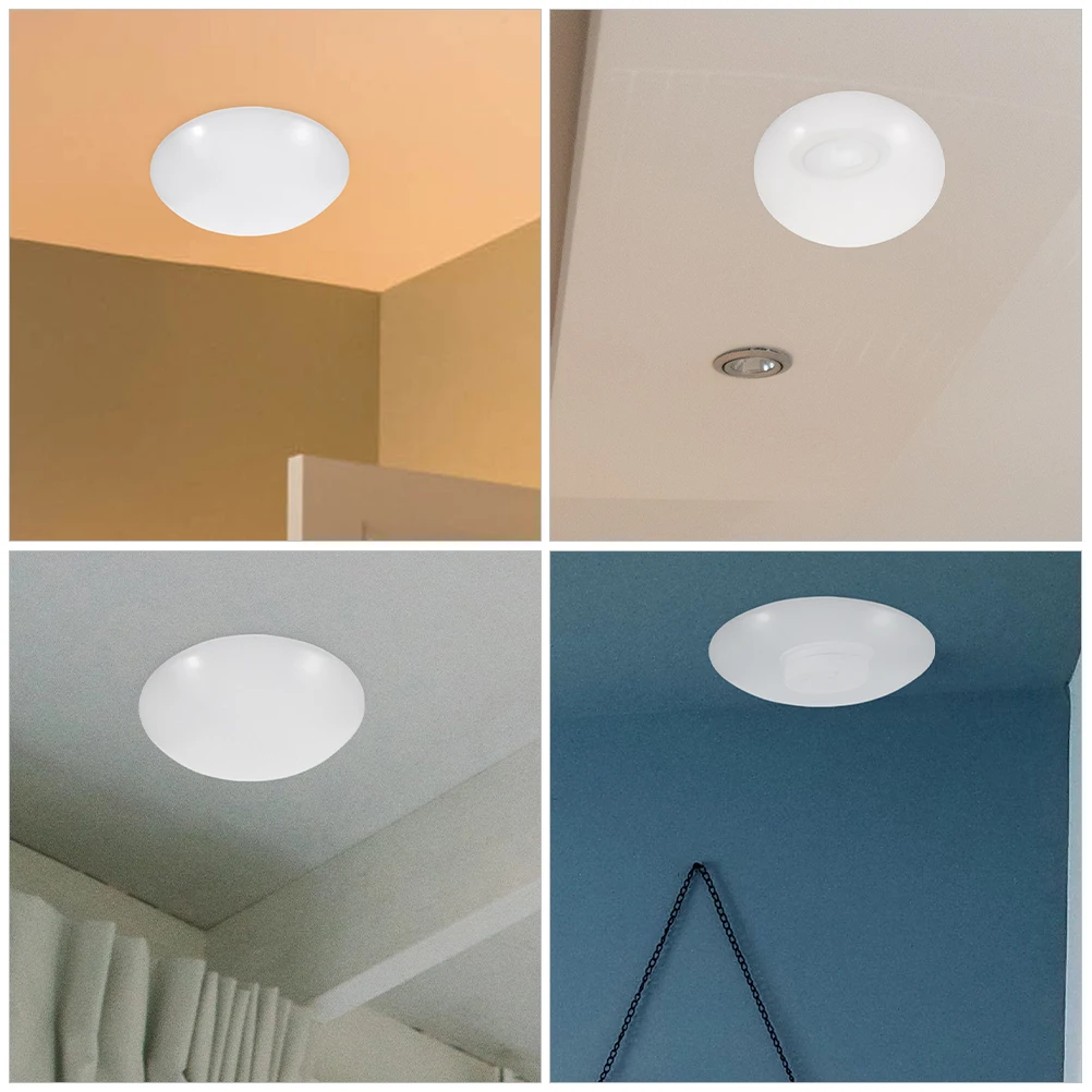 Round Ceiling Light Cover Replacement Plastic Lampshade Light Fixture Accessory Globe Cover Plate For Bedroom Bathroom Kitchen
