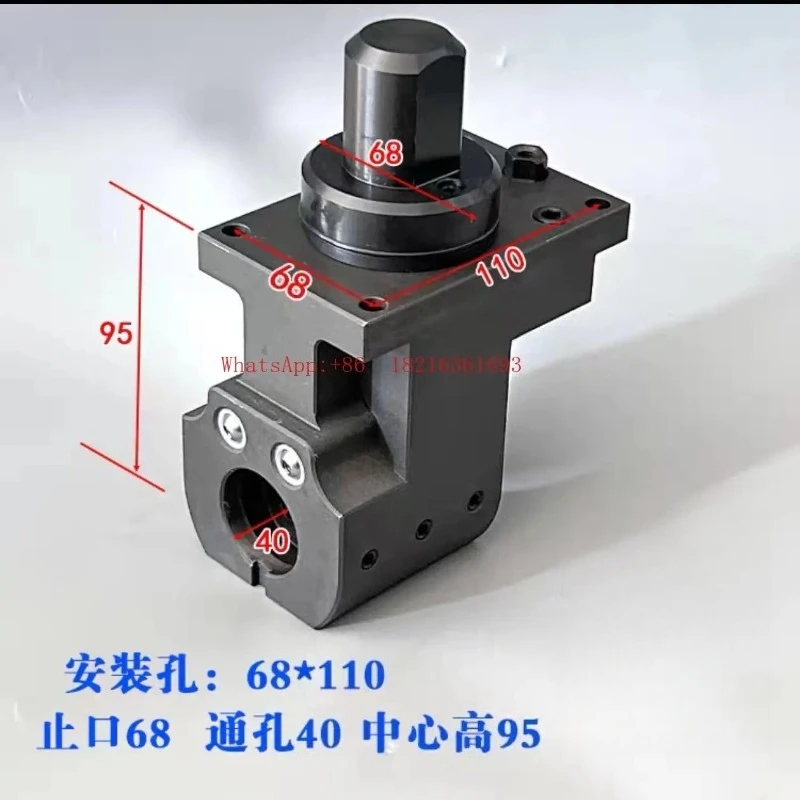 

Diagonal Bed Machine Tool CNC Tool Holder Hole Spacing 68X110 Boring End Face Tool Holder