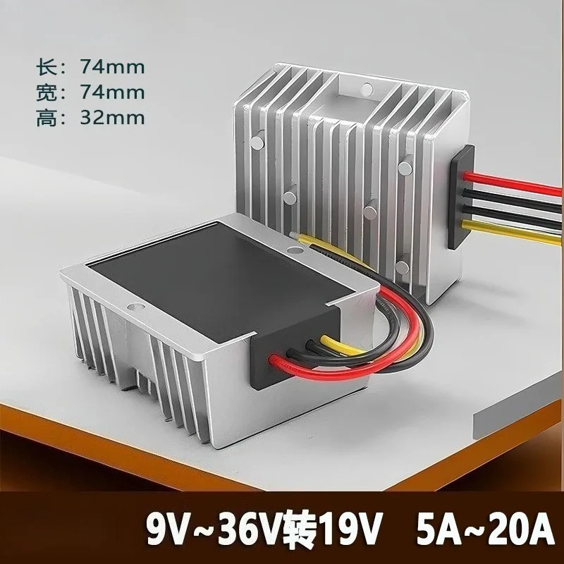 DC 9-36V To 19V Buck Boost Voltage Regulator Module 12V 24V To 19V Step Up Step Down Power Converter Board