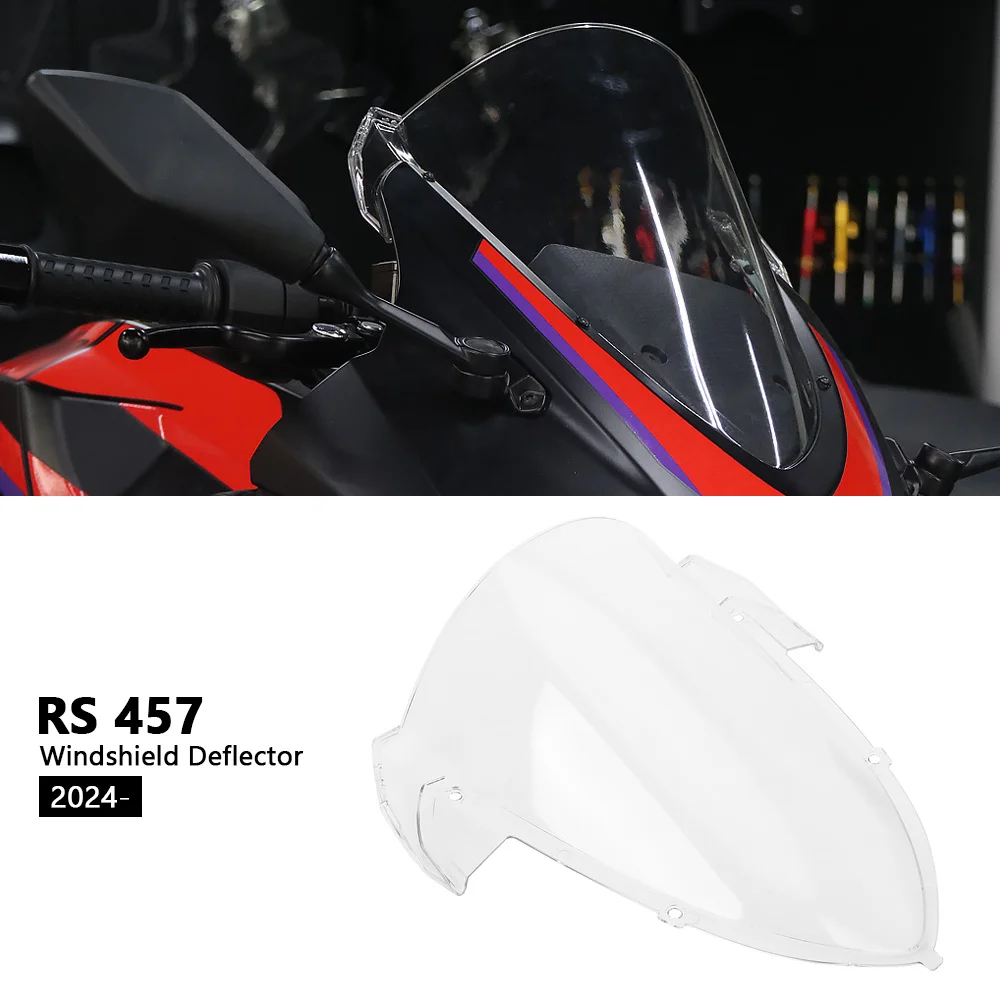 

Motorcycle Accessories Windshield Front Windshield Acrylic For Aprilia RS457 RS 457 rs457 2024 2025