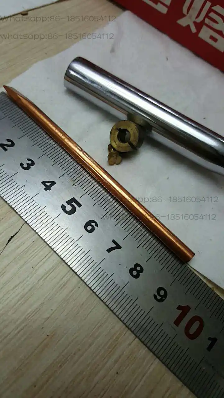 Army Inventory Shanghai 70's 25W75W150W Wooden Handle Electric Soldering Iron