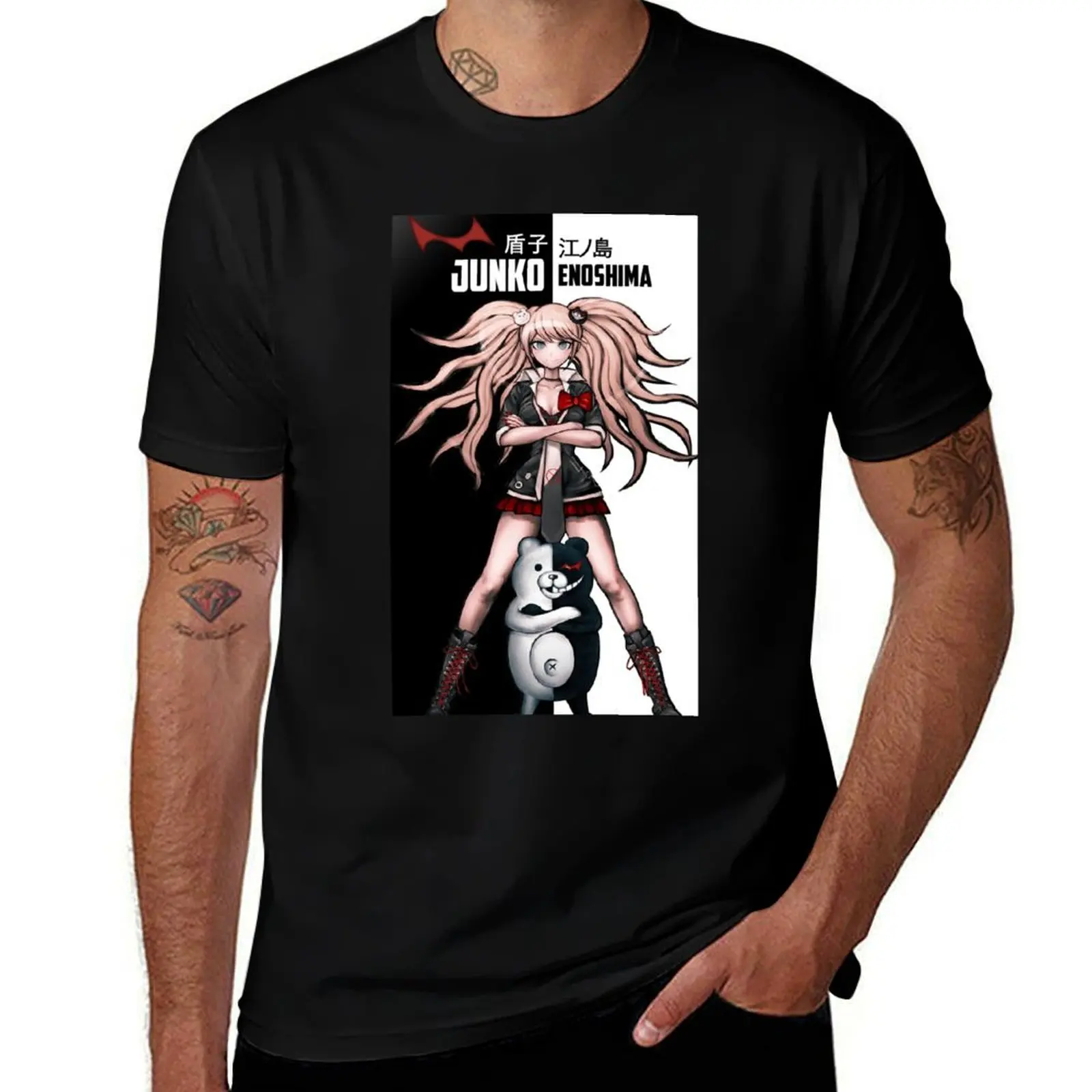 

Junko Enoshima T-Shirt t shirt man casual anime t shirts for man man t shirt cotton T-shirt